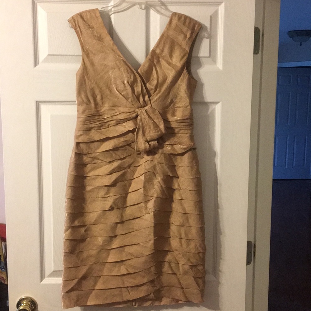 Jones Wear Champagne Dress